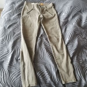 Pilcro and the Letterpress Jeans in Light Green